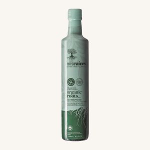 Mis Raíces Organic Roots Organic Extra virgin olive oil, Empeltre and Alberquina varieties, DOP Bajo Aragón, bottle 500 ml
