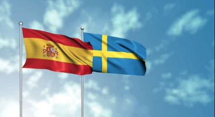 Spanien och Sverige
