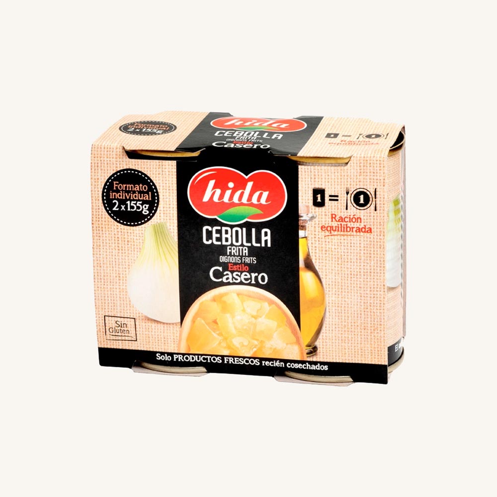 Hida Simmered onion (cebolla frita), homemade style, pack of 2 cans x 155g main