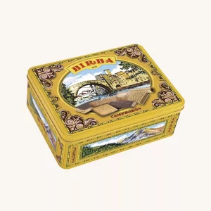 Birba Classic assortment of 11 types of Birba biscuits, Surtido, from Girona, tin box 500g