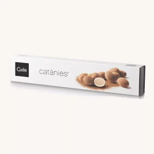 Cudie? Cata?nies : Catanias (caramelized almonds coated with praline), Original, from Barcelona, box 250g