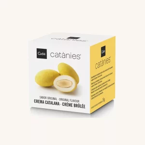 Cudie? Crema Catalana (cre?me bru?le?e) Cata?nies : Catanias, from Barcelona, box 100g main