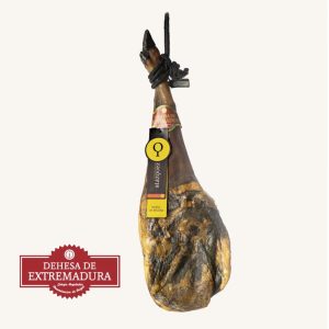 Blazquez-Acorn-fed-100-Iberico-shoulder-ham-black-label-Pata-Negra-DO-Dehesa-de-Extremadura-whole-leg-6kg